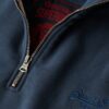 Sudadera con media cremallera y logotipo Essential