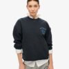 Sudadera corta holgada Athletic Essentials