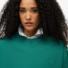 Sudadera de cuello redondo oversize con logotipo Essential