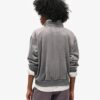 Sudadera de terciopelo Country Club con media cremallera