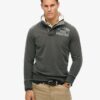 Sudadera deportiva Vintage con medio botonadura