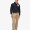 Sudadera deportiva Vintage con medio botonadura Sudadera deportiva Vintage con medio botonadura