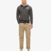 Sudadera deportiva Vintage con medio botonadura