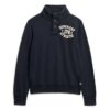 Sudadera deportiva Vintage con medio botonadura Sudadera deportiva Vintage con medio botonadura