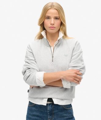Sudadera Essential con media cremallera