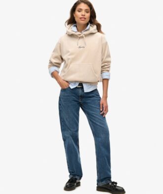 Sudadera holgada con capucha Country Club Velour