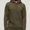 Sudadera holgada con capucha y micrologo