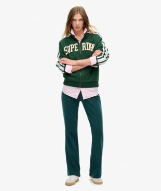 Sudadera holgada con cremallera y apliques de Athletic Essentials