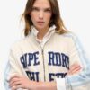 Sudadera holgada con cremallera y apliques de Athletic Essentials