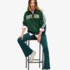 Sudadera holgada con cremallera y apliques de Athletic Essentials