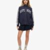 Sudadera holgada con cremallera y apliques de Athletic Essentials