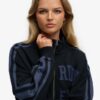 Sudadera holgada con cremallera y apliques de Athletic Essentials