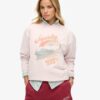 Sudadera holgada con estampado Souvenir