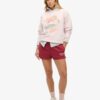 Sudadera holgada con estampado Souvenir