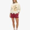 Sudadera holgada con estampado Souvenir