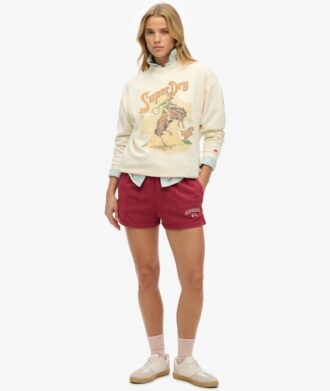 Sudadera holgada con estampado Souvenir