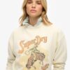 Sudadera holgada con estampado Souvenir