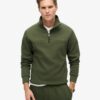Sudadera holgada con media cremallera Tech