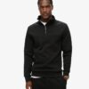 Sudadera holgada con media cremallera Tech