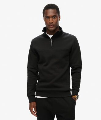 Sudadera holgada con media cremallera Tech