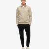 Sudadera holgada con media cremallera Tech