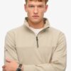 Sudadera holgada con media cremallera Tech
