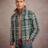 The Merchant Store – Camisa de cuadros gruesos