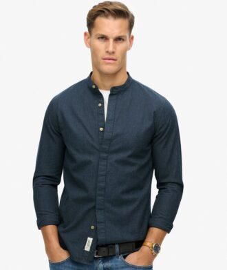 The Merchant Store – Camisa Henley índigo