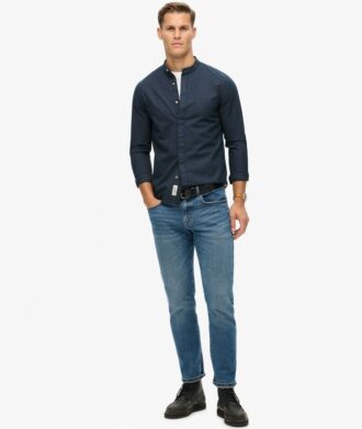 The Merchant Store – Camisa Henley índigo