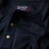 The Merchant Store – Camiseta Henley de jersey