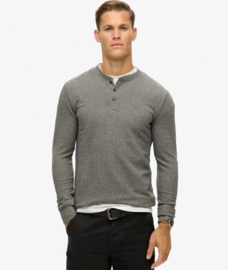 The Merchant Store – Camiseta Henley para partes de arriba