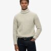 The Merchant Store – Jersey de cuello alto texturizado