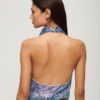 Top con cuello vuelto y tirantes con lentejuelas