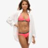 Top de bikini elástico triangular