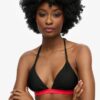 Top de bikini elástico triangular