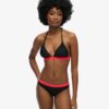 Top de bikini elástico triangular