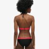Top de bikini elástico triangular