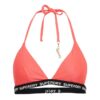Top de bikini elástico triangular