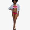 Top de bikini tipo bralette elástico