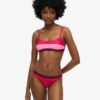 Top de bikini tipo bralette elástico