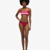 Top de bikini tipo bralette elástico
