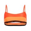 Top de bikini tipo bralette elástico