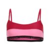 Top de bikini tipo bralette elástico
