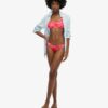 Top de bikini tipo bralette estampado
