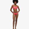 Top de bikini tipo bralette estampado