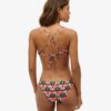 Top de bikini triangular con espalda cruzada