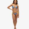 Top de bikini triangular con tiras