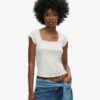 Top de cuello cuadrado Athletic Essentials