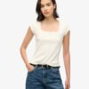 Top de cuello cuadrado Athletic Essentials