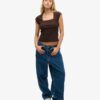 Top de cuello cuadrado Athletic Essentials